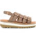 KICKERS Hi Sunny beige, Sandale à Talon Femme