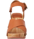 KICKERS Wise camel, Sandale à Talon Femme