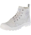 Palladium Pampa Zip Desert Wash blanc, Sneaker Boots Femme