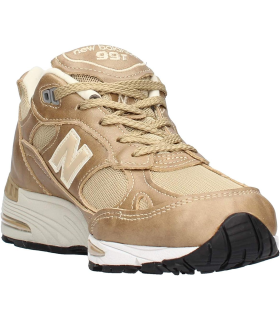 New Balance W991SBL Sneaker Femme Or