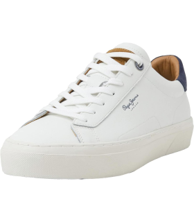 Pepe Jeans Basket Homme Blanche PMS30930