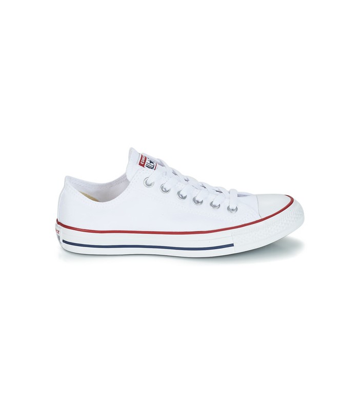 converse chuck taylor all star core white ox trainers