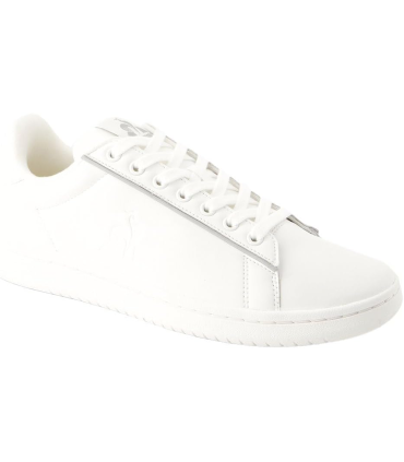 Le Coq Sportif Mixte LCS Court Clean Optical White/Reflective Basket