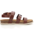 Kickers Femme Alana Sandale Plate marron