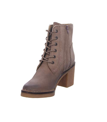 Kickers Averne, Bottillon Femme, Gris Clair, 37