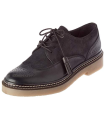 Kickers Femme OXANYBY Plat Oxford, Noir, 37 EU