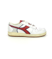 Chaussures Loisirs Unisexe Game L Low Icona, Sneakers Basses Mixte, Rouge/Blanc, 37