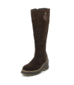 Kickers Walkside, Bottes Femme, Argent, 41