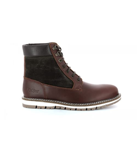 Kickers Mount, Bottines Homme, Marron Fonce, 45