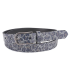 Tamaris Leather Belt W90 Dark Blue