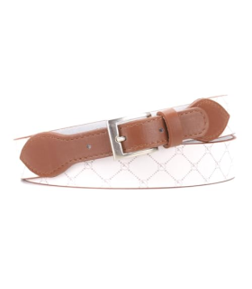 Tamaris Leather Belt W90 White