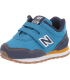 New Balance Boys' 515v1 Sneaker, NEO Classic Blue/Natural Indigo Hook and Loop Closure, 4 M US Toddler