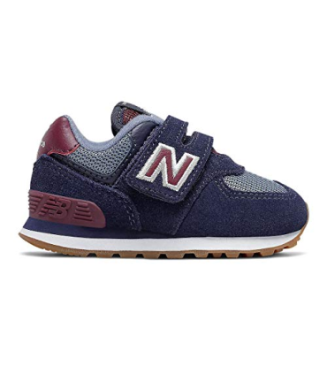 New Balance Mixte bébé Iv574spo Chaussures de Running, Bleu Marine, 18.5 EU