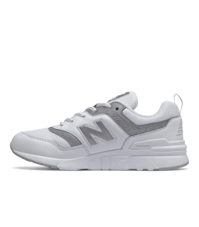 New Balance Kid's 997H V1 Sneaker, Munsell White, 4.5 M US Big Kid