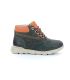 Kickadventur, Sneakers Hautes Garçon, Kaki Orange, 34