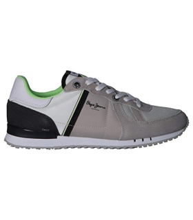 Pepe Jeans Chaussures de Sport pour Homme PMS30612 Tinker Zero ATH 905 Light Grey Taille 40 EU