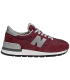 New Balance - Mens 990 Classic Shoes, UK: 11 UK - Width D, Burgundy with Grey