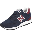 NEW BALANCE - Baskets - Homme - Sneakers 670 Made In UK Bordeaux - 46