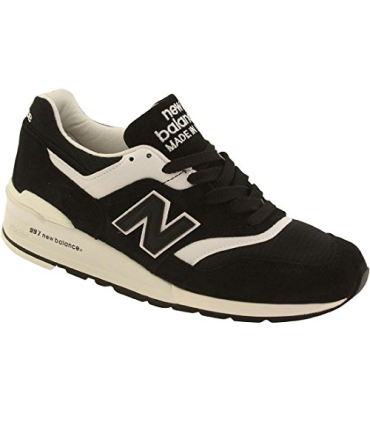 New BalanceM997BBK - M997bbk Homme, Argent (Black/Whit), 43.5 EU