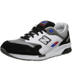 New Balance ABZORB Hommes Baskets Blanc CM1600GO, noir/blanc, 44