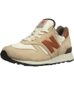 New Balance 1300 M1300 Go (parcs nationaux) (fabriqué aux États-Unis) – Crème/marron, beige, 45 EU