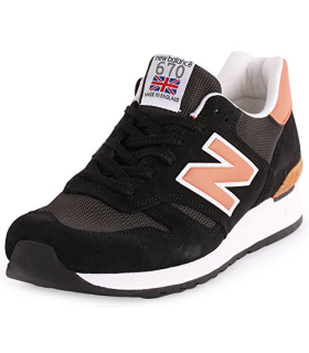 New Balance 670 Homme Baskets Mode Noir