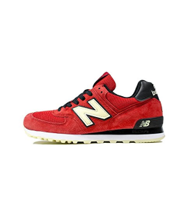 New Balance Connoisseur Authors US574SL Rouge/Noir, rouge/noir, 8.5 D(M) US