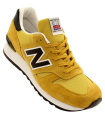 New Balance M670SMY - Fabriqué en Angleterre (jaune/noir), jaune, 10.5