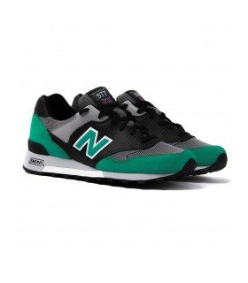 New Balance M577 MK Black & Turquoise Made in England Trainers-UK 9