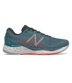 New Balance Men's 880v10 Running Shoe - Color: Jet Stream (Regular Width) - Size: 11.5 Green/Red