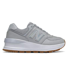 New Balance WL574 Cas Basket Femme Gris 40.5 EU