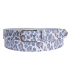 Tamaris Leather Belt W90 Light Blue