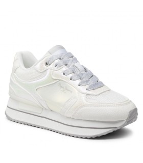 PEPE JEANS Sneaker Rusper iris blanc