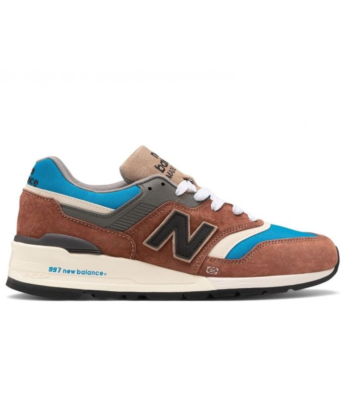 brown and blue new balance